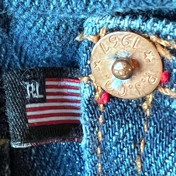 Vintage Polo Ralph Lauren Stretch Kelly Jeans Low Rise Women's Sz 6x34 - Picture 8 of 16